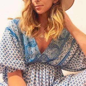 VICI Olivaceous Flowy Dress/Shirt